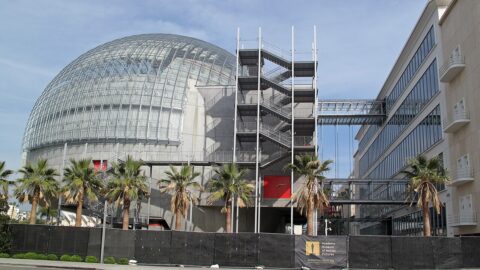 The Sphere at the Academy Museum of Motion Pictures in Los Angeles